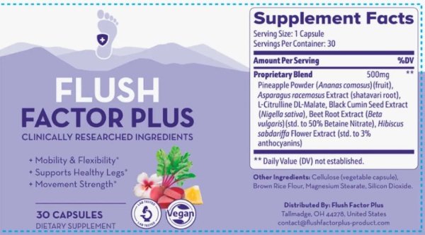 Flush Factor Plus Supplement